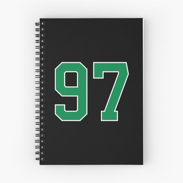 Item preview, 97 number, green lucky sports ninety seven designed and sold by ArtIsParty.