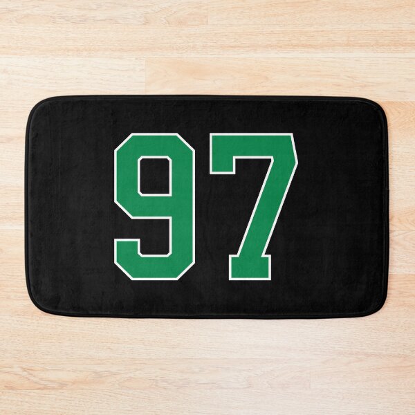 Item preview, 97 number, green lucky sports ninety seven designed and sold by ArtIsParty.