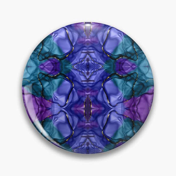Item preview, Pattern of blue, green and violet tones designed and sold by Bodino.