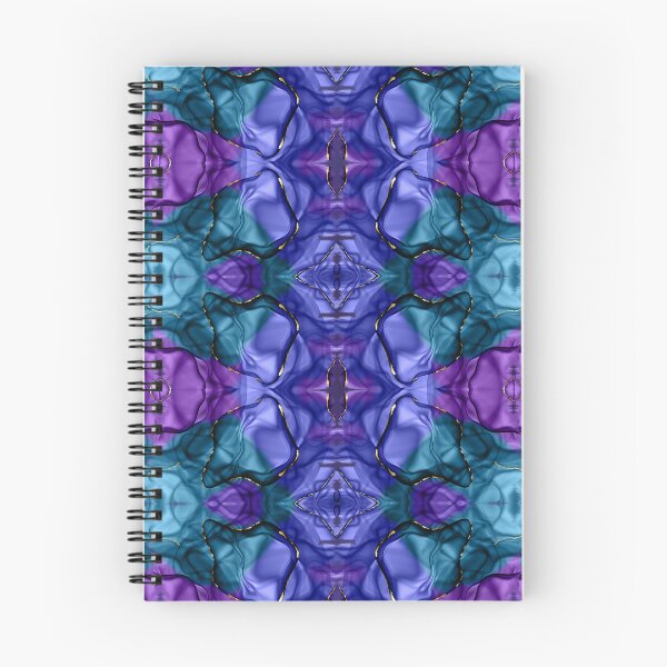 Item preview, Pattern of blue, green and violet tones designed and sold by Bodino.