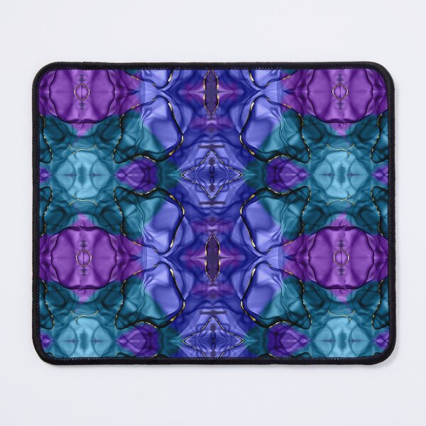 Item preview, Pattern of blue, green and violet tones designed and sold by Bodino.