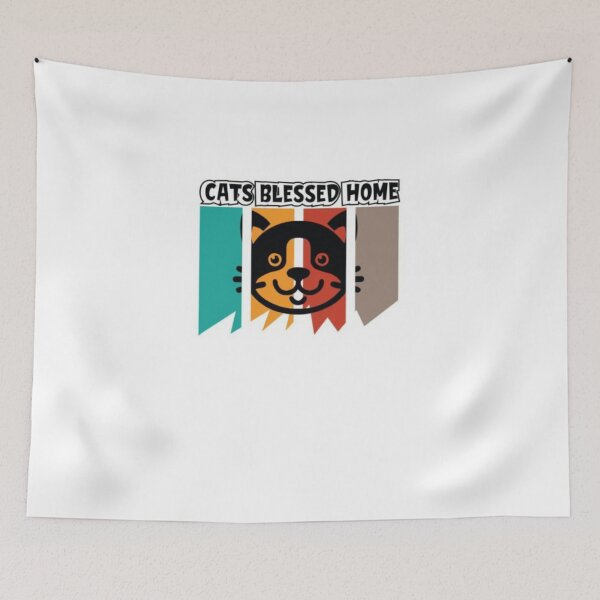 Item preview, CAT BLESSED HOME designed and sold by katchypro.