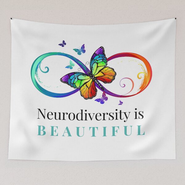 Item preview, Neurodiversity is Beautiful designed and sold by CtrlZDigitalD.