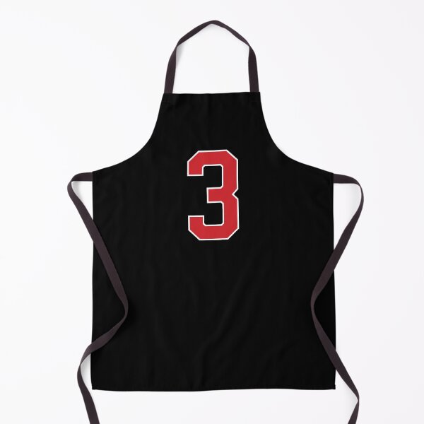 Item preview, Sports Number 3, red black color lucky sport three designed and sold by ArtIsParty.