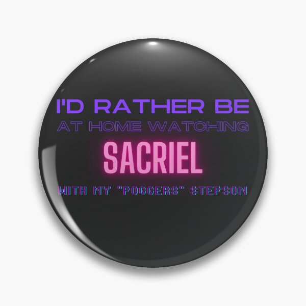 Item preview, Sacriel poggers stepson twitch youtube content creator designed and sold by LAST WEEK'S STOLEN AESTHETICS.