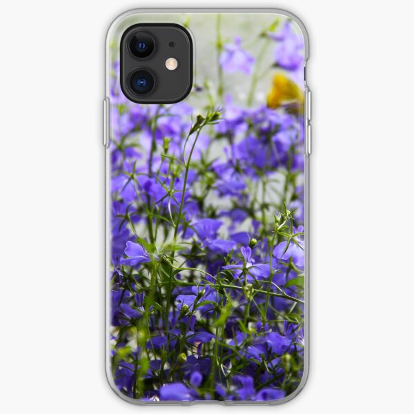 Purple Blue Perennial iPhone Soft Case
