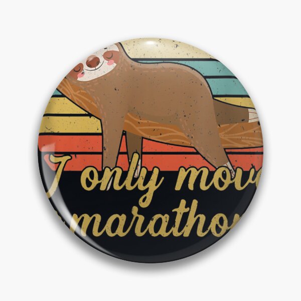 Item preview, Retired I Only Move For Marathon Runner Retirement Running designed and sold by DeannaMarks.