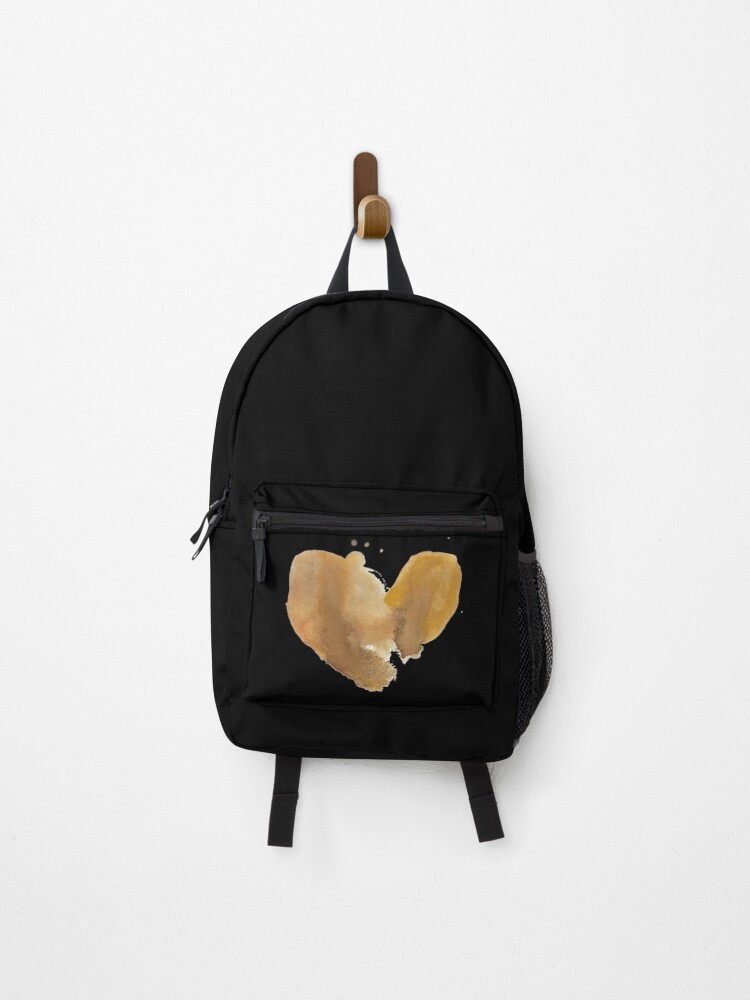 Thumbnail 1 of 3, Backpack, Coffee Heart designed and sold by JiggsFashion.