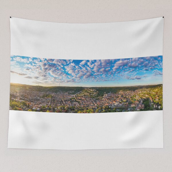 Item preview, Aerial view panorama Stuttgart in Germany designed and sold by dieterich.