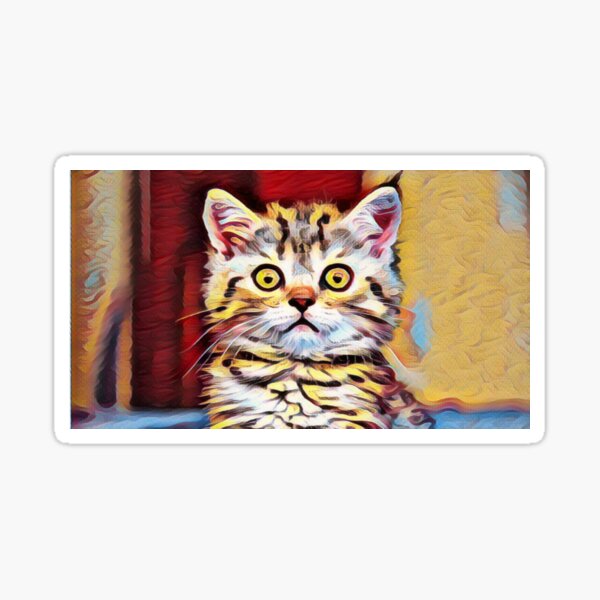 Aperçu de l'œuvre chat créée et vendue par DanaIrik.