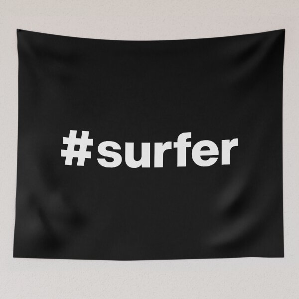 Item preview, Hashtag surfer designed and sold by ArtIsParty.