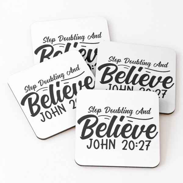 Item preview, Believe Bible Quote designed and sold by Poetic Patterns Studio.