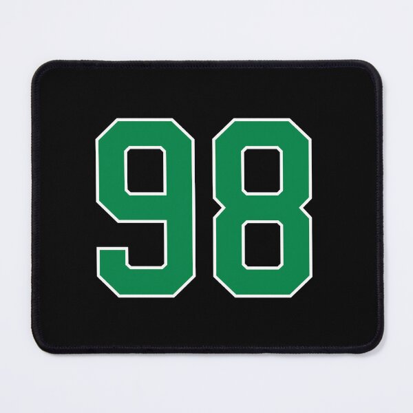 Item preview, 98 number, green lucky sports ninety eight designed and sold by ArtIsParty.