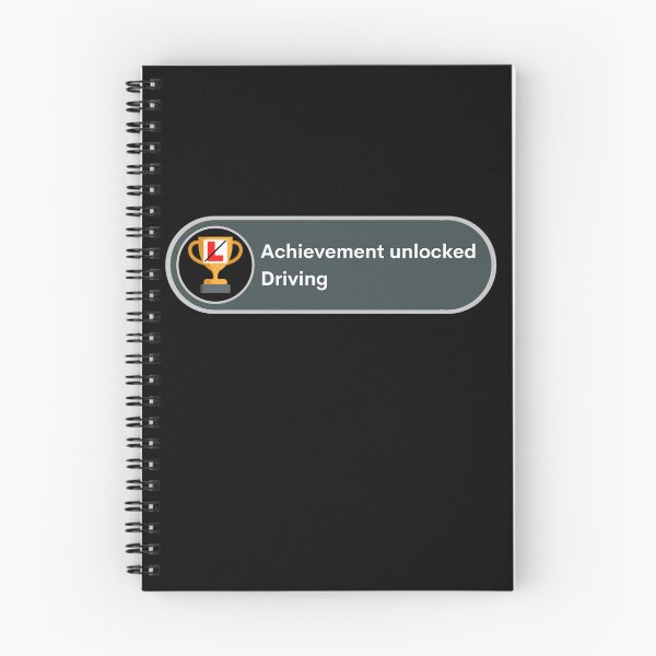 Item preview, Achievement unlocked - driving designed and sold by ray-designs-.
