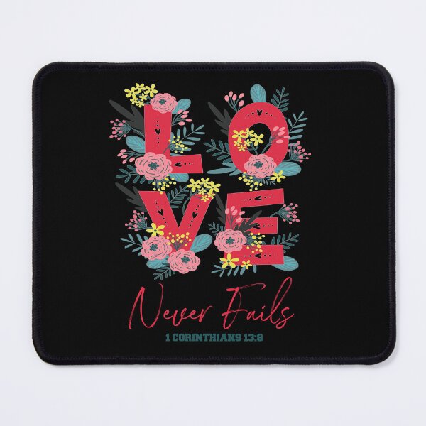 Item preview, LOVE NEVER FAILS Spiral Notebook designed and sold by crafts-gift.