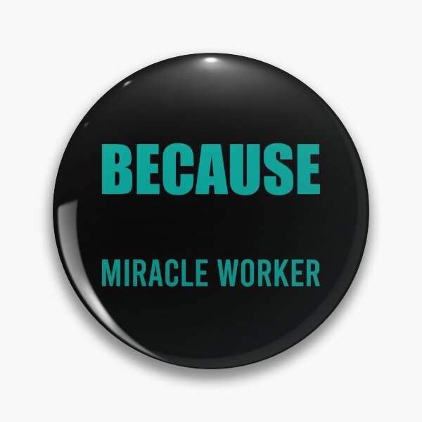 Item preview, Field Hockey Player Is A Miracle Worker Sticker designed and sold by ethenfran6.