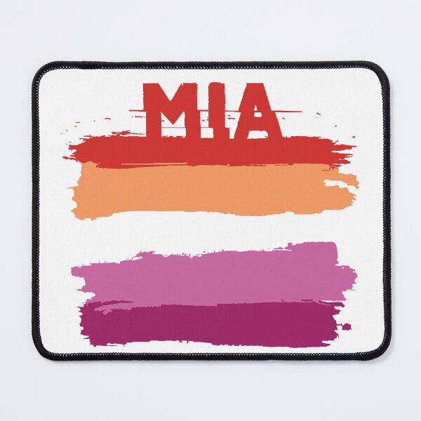 Item preview, Mia lesbian name Rainbow LGBT pride designed and sold by LoveIsColorful.