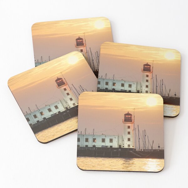 Item preview, Scarborough Lighthouse Sunrise  designed and sold by Alisonchambers2.