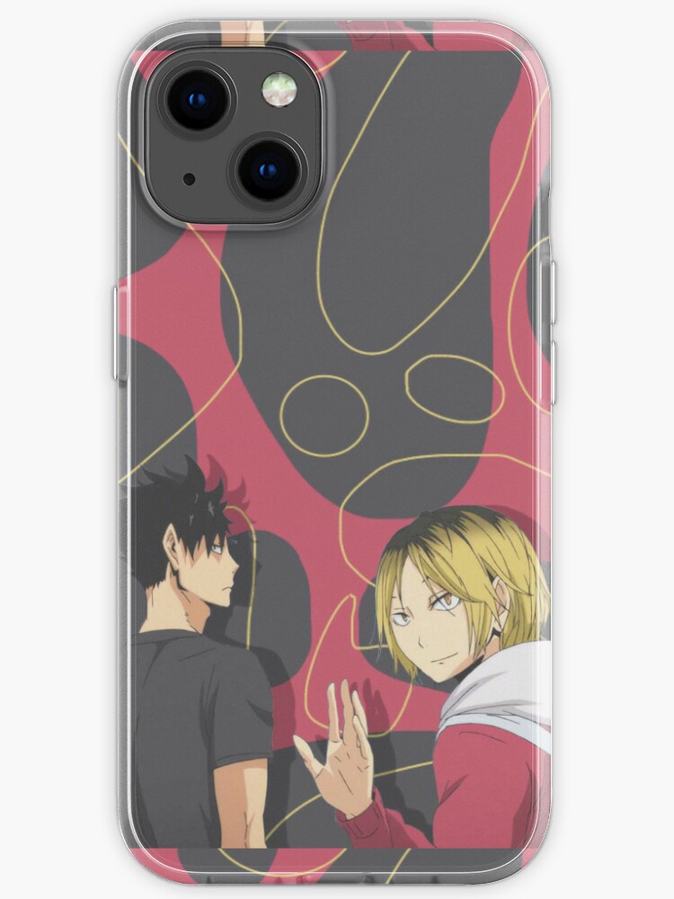 Haikyuu Kuroo and Kenma | iPhone Case