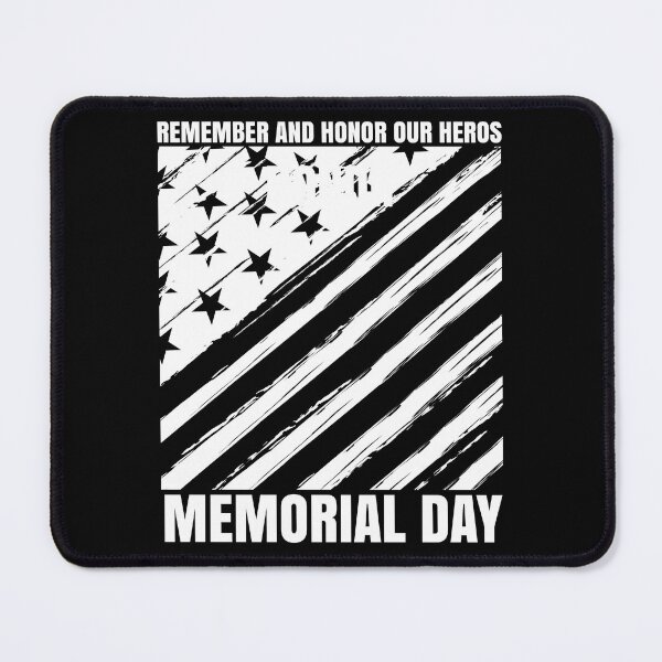 Item preview, Memorial Day American Flag Remember and Honor Our Heros designed and sold by CharJens.