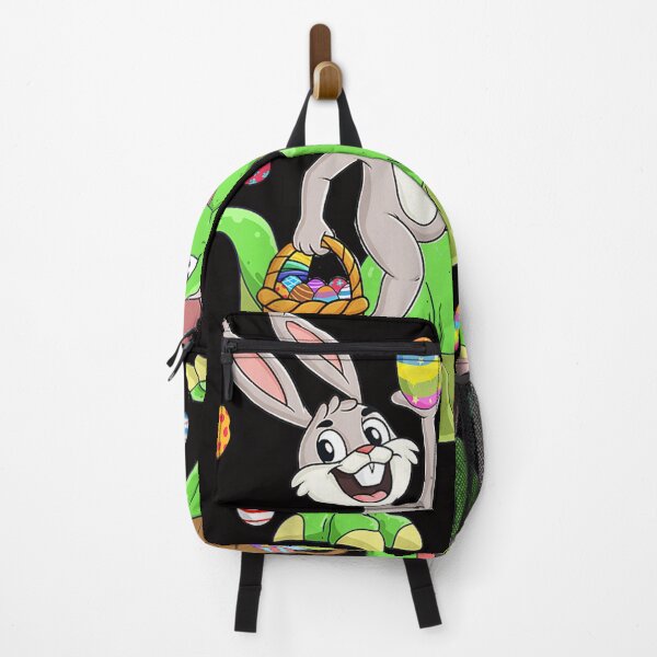 Item preview, Easter Bunny Riding Dinosaur T Rex Easter Kids Boys designed and sold by Dadya.