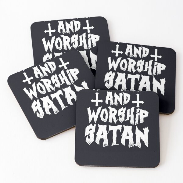 Item preview, Smoke Crack And Worship Satan Satanic designed and sold by DeannaMarks.