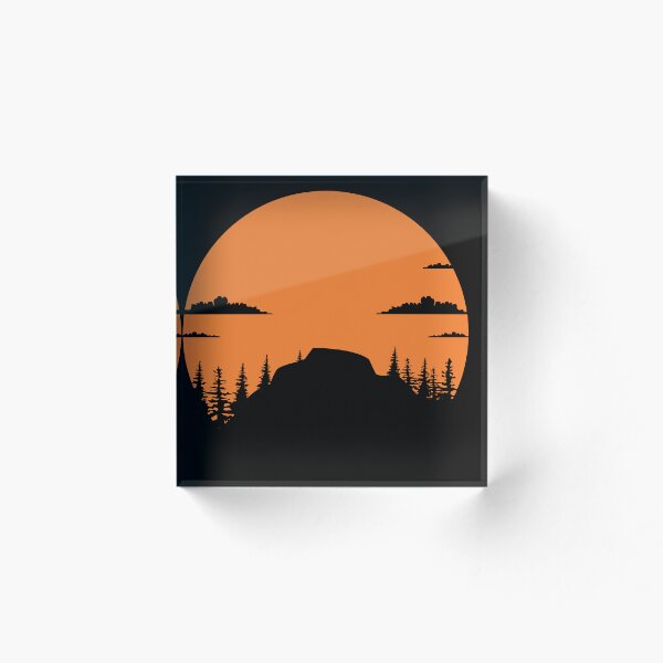 Artikelvorschau, Orange Form der Natur - Wählen Sie die Farbe des Hintergrunds entworfen und verkauft von NotUrAverageART.