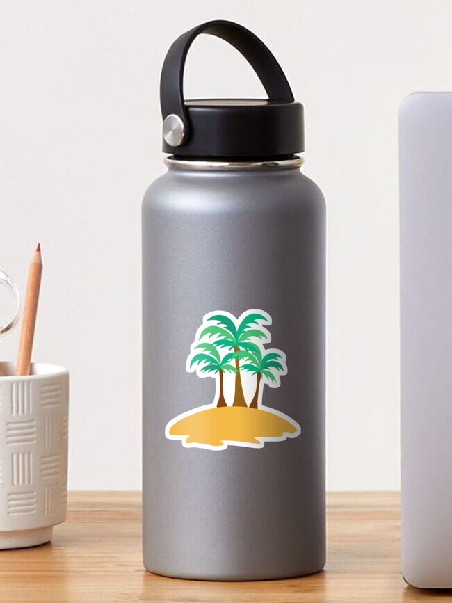 Thumbnail 1 of 3, Sticker, Palm Trees Design by JiggsFashion designed and sold by JiggsFashion.