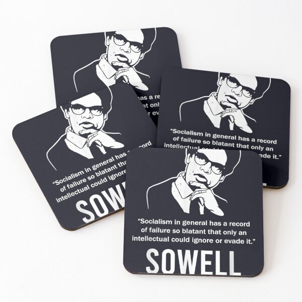 Item preview, Socialism Sowell Quotes Thomas African American Economist designed and sold by DeannaMarks.
