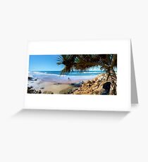 A Day at Coolum Greeting Card