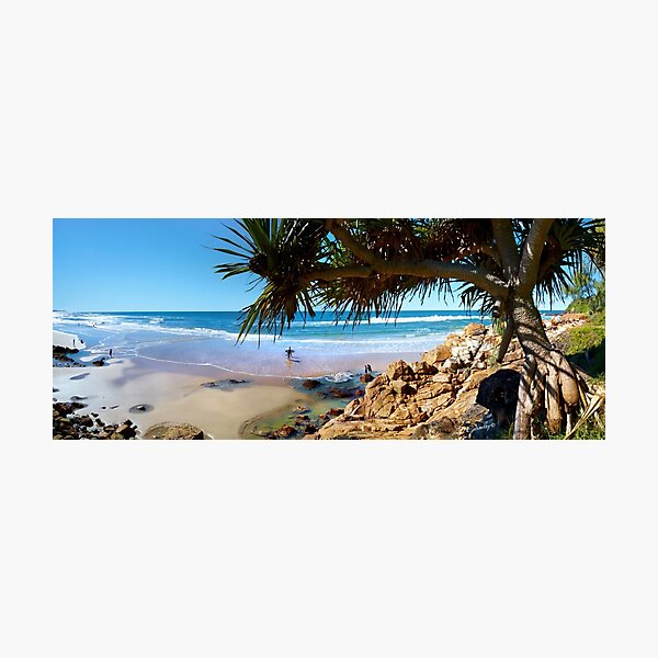 A Day at Coolum Photographic Print