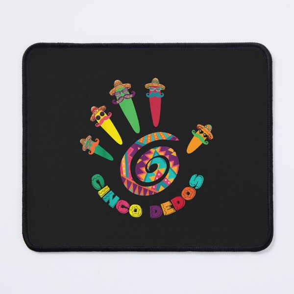Item preview, Funny Cinco De Mayo Fiesta Party Cinco Dedos Mexican Hats designed and sold by AnitaJGreenspan.