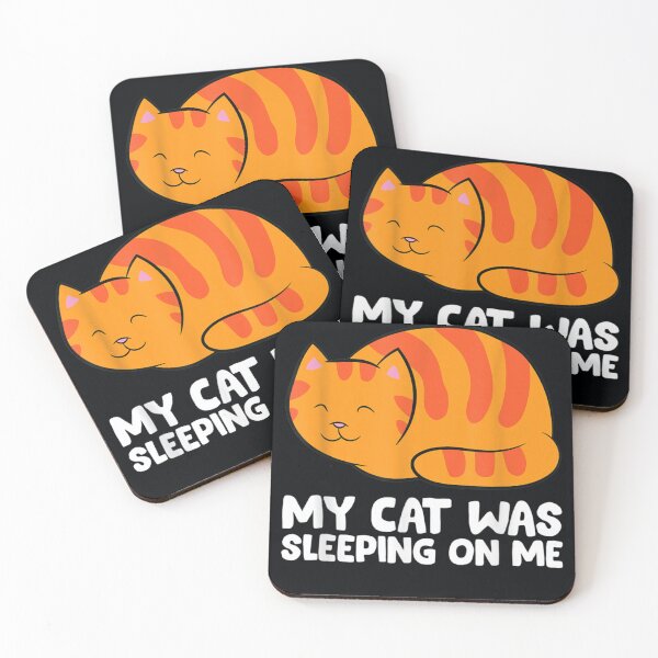 Item preview, Sorry I'm Late My Cat Was Sleeping On Me designed and sold by DeannaMarks.