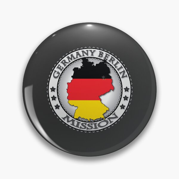 Artikelvorschau, Deutschland Berlin LDS Mission Flag Cutout Map - entworfen und verkauft von FrankiePogba.