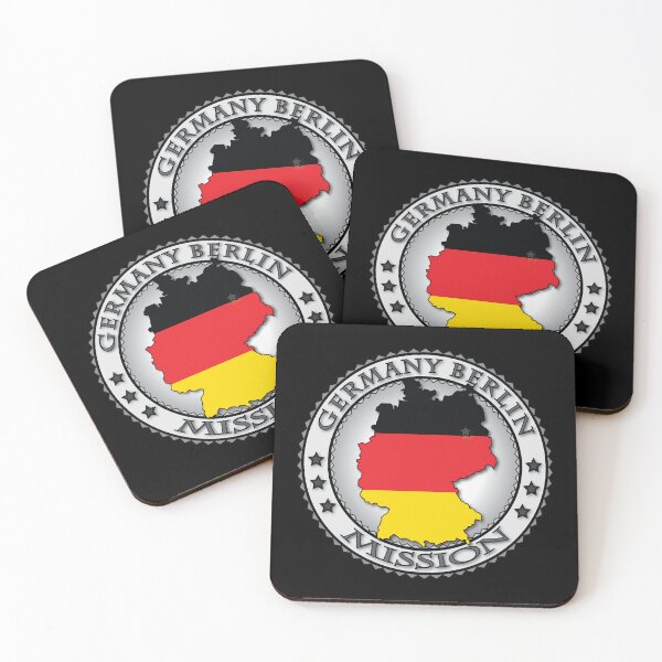 Item preview, Germany Berlin LDS Mission Flag Cutout Map - designed and sold by FrankiePogba.