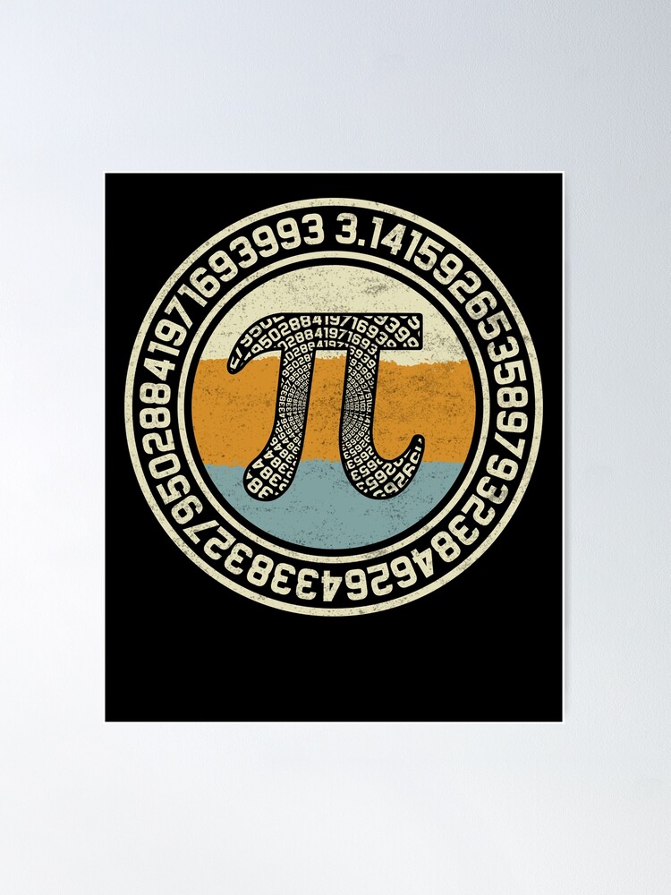 Happy Pi Day, Maths Lover, Pi Symbol Maths, Gift Idea For Teacher Poster  for Sale by BouRam25