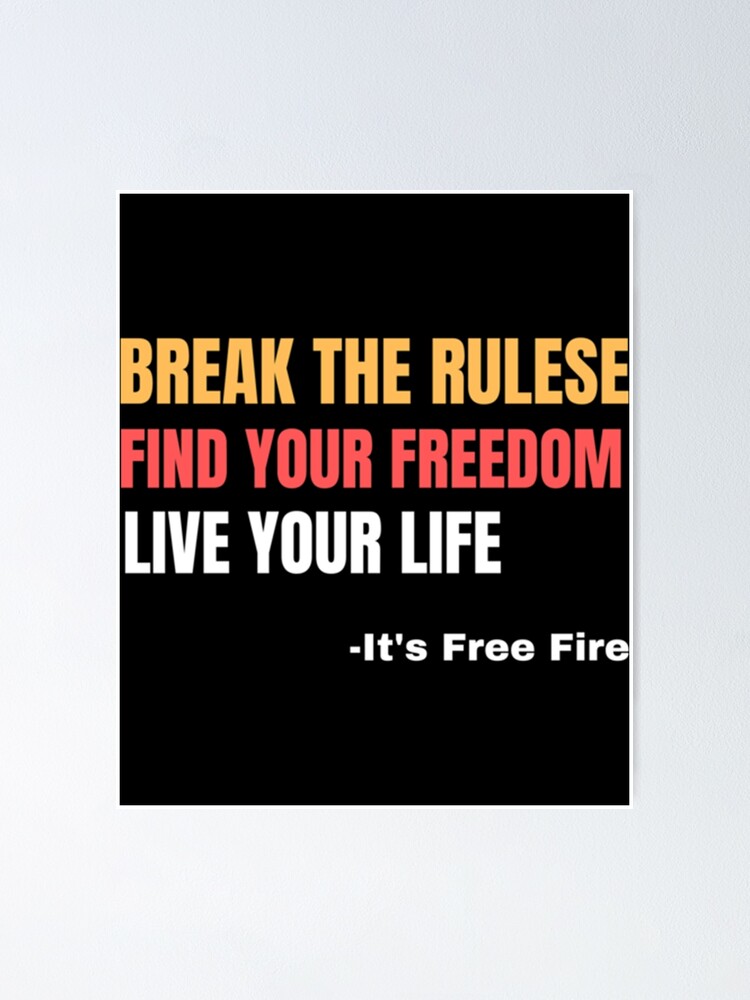 FREE FIRE  Poster for Sale by poppygiftshopa