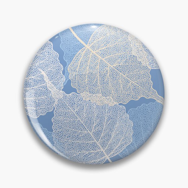 Item preview, Esquelo de hojas azul designed and sold by izzygorrocha.