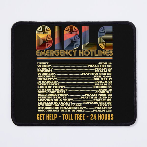 Item preview, Emergency Bible Numbers Spiral Notebook designed and sold by crafts-gift.