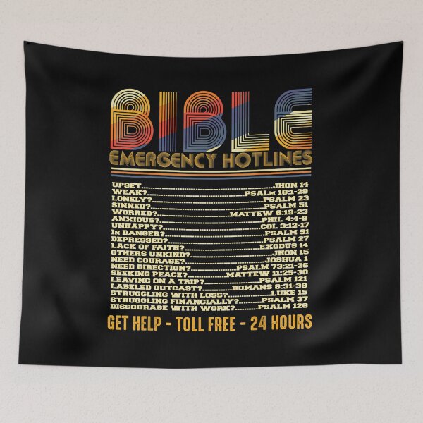 Item preview, Emergency Bible Numbers Spiral Notebook designed and sold by crafts-gift.