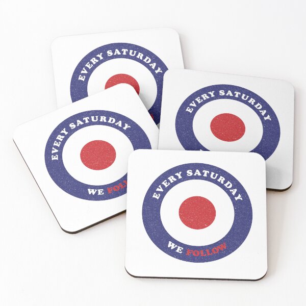 Artikelvorschau, Rangers FC, Every Saturday We Follow, Fußball-Fan-Geschenk, Glasgow, Retro Mod Design, entworfen und verkauft von FootyLocker.