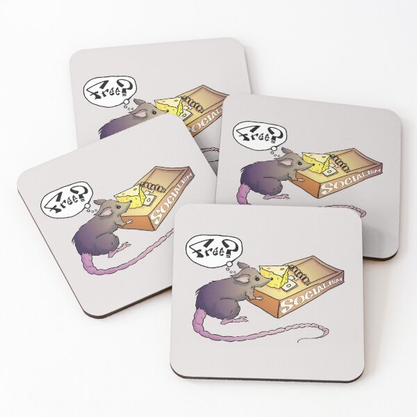 Item preview, Rat trap - nothing is ever free designed and sold by FeralJackRabit.