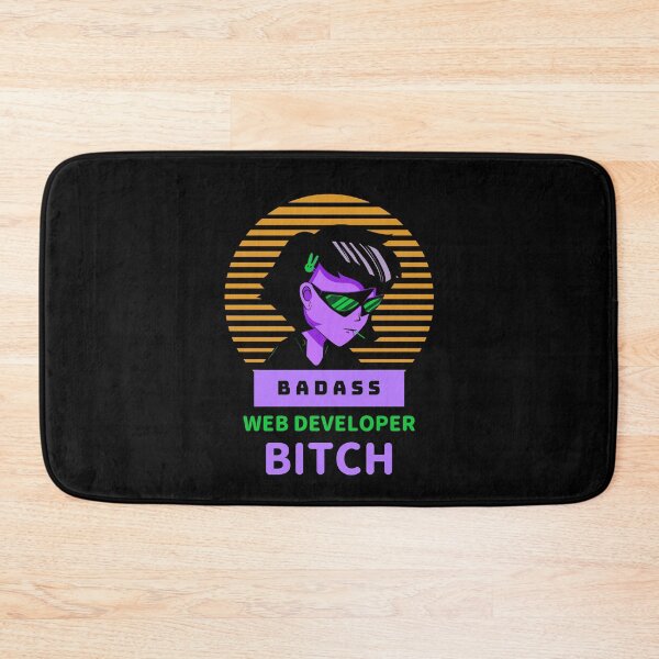 Item preview, Badass Web Developer B*tch - Female Coder Web Developer designed and sold by Shirtlify.