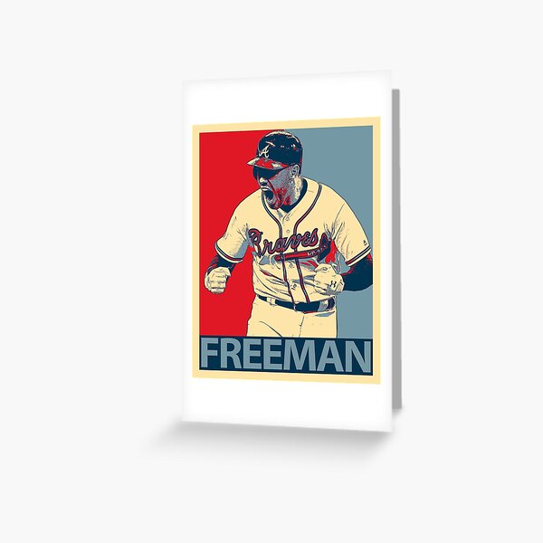 Freddie Freeman player worn jersey patch baseball card (Atlanta