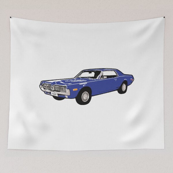 Item preview, Blue 60s MC designed and sold by CoolRide.