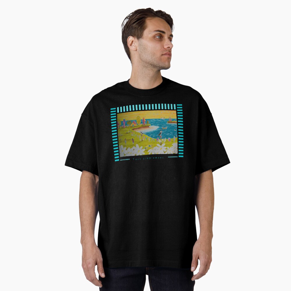 Aperçu de l'œuvre T-shirt oversize créée et vendue par LindaMolloy.