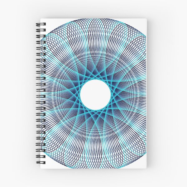 Item preview, Pretty blue spiro circle designed and sold by NeonPink.
