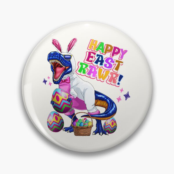 Item preview, Happy Eastrawr T Rex Easter Bunny Dinosaur Eggs designed and sold by SweetbeStore.