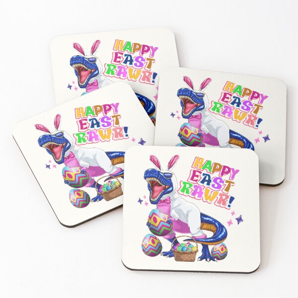 Item preview, Happy Eastrawr T Rex Easter Bunny Dinosaur Eggs designed and sold by SweetbeStore.