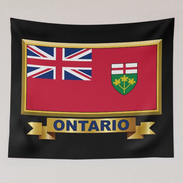 Item preview, ONTARIO Flag Gifts, Phone Cases, Stickers & Products (N) designed and sold by mpodger.